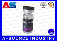 El frasco ePeptidee modificado para requisitos particulares del tubo etiqueta la impresión de las etiquetas engomadas del vinilo