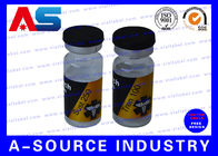 Impresión de la capa 10ml Vial Peptide Bottle Labels Stickers del holograma para los ePeptidees de Cypionate de la testosterona