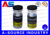 Etiquetas de los frascos de medicamentos péptidos, etiquetas de los viales de vidrio estéril