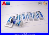 Etiqueta de encargo blanca Rolls de Pharma para la medicina de cristal 2ml del holograma de los frascos
