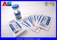 Etiquetas farmacéuticas de encargo del holograma 10ml Vial Labels Adhesive Prescription Medicine de la impresión