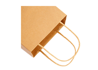 Bolsa de papel para llevar robusta, bolsa de papel degradable amistosa de las compras de Eco