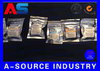 Bolsa de aluminio de la cerradura de la cremallera con el holograma de la etiqueta autoadhesiva para el paquete farmacéutico de las tabletas