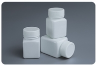Frasco de pastillas de plástico médico de HDPE con tapas a prueba de niños y sello de protección
