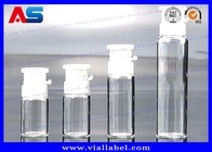 Beauty Oils 2ml 3ml 5ml 10ml Lock Top Frascos de vidrio pequeños con tapa de cremallera médica