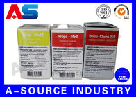 Cajas modificadas para requisitos particulares del frasco del ISO 9001 Pharma 10ml para el almacenamiento, impresión regular
