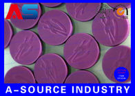 el tirón púrpura de las botellas de los frascos 10mL del casquillo grabado crea para requisitos particulares para la farmacia estéril
