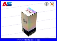 Caja de encargo 10ml/15ml/20ml de la botella del dropper del holograma del paquete para el aceite de CBD