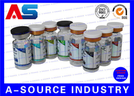 Etiquetas de los frascos pequeños del péptido de semaglutida 5 mg 99% de pureza Para uso investigativo Solo envasado