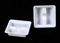 Disponible en bandeja o contenedor de ampollas de plástico para contener un vial de 2×2 ml para el envase de péptidos farmacéuticos