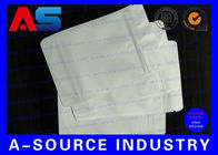 cerradura blanca Pounch de la cremallera de 7 * 10 del cm de las fundas plásticas de aluminio bolsos del papel para las cápsulas