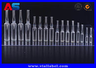 Frascos de cristal 5ml del claro amistoso de la ampolla de Eco pequeños para el líquido de la medicina