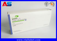 Caja de encargo del empaquetado farmacéutico para los frascos de 10pcs 2ml amperio con las bandejas plásticas