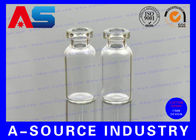 10ml frascos de cristal miniatura ambarinos frasco y tapónes de cristal médicos