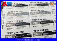 Anti-Falsificación Pantone Color Vial de péptidos 15 ml Etiquetas etiquetas de medicamentos