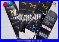 Cajas/CMYK del frasco 10ml de los ePeptidees inyectables de Anadrol pequeñas que imprimen la caja de Pharma