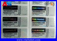 ANIMAL DOMÉSTICO de encargo farmacéutico/PVC CMYK de la etiqueta engomada del frasco de la medicación