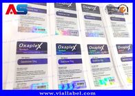 Impresión de encargo a todo color de encargo de las etiquetas adhesivas del frasco del paquete 10ml de la medicación