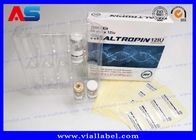 Vial de vacuna 375 g Caja de cartón plegable para botella de 2 ml y bandejas de embalaje de suplementos