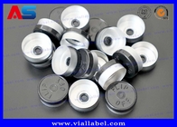 Botellas de vidrio para inyecciones de 10 ml Vial Caps de 20 mm de plástico de aluminio Material de tapa personalizada