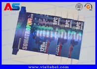 3mL Vial Box Human Gro con la impresión en color multi de las cajas farmacéuticas de la hormona
