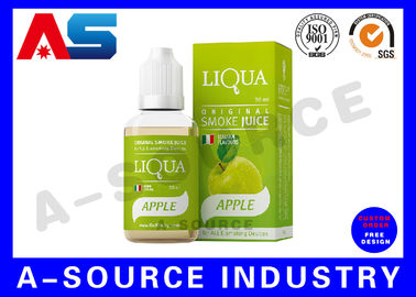 el líquido de 10ml E etiqueta la impresión básica
