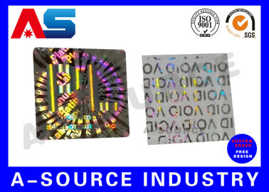 Gran Holograma 2D Vacío Adesivos Holográficos Adhesivos de Impresión 20 x 20 mm