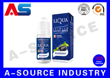 el líquido de 10ml E encajona la impresión de color común
