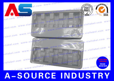 Vial Plastic Pharmaceutical Blister Packaging disponible médico para la caja de 10 frascos 1ml/3ml/10ml