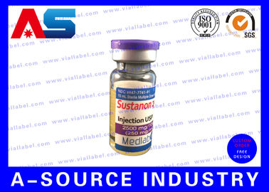 Péptido olográfico farmacéutico de 10ml Vial Labels Custom For Injection