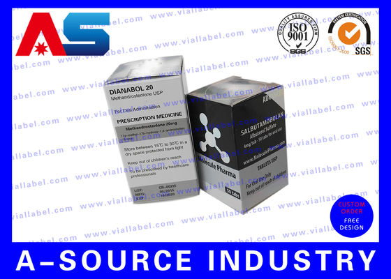 Cajas Personalizadas Holográficas Impresas, Cajas de Empaque para Medicamentos para Productos viales de péptidos