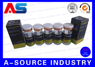 Impresión adhesiva de encargo de 10ml Vial Labels Hologram Bottle Sticker