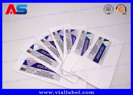 Etiquetas de frascos profesionales de 10 ml, Hologramas contra falsificaciones Etiquetas de frascos personalizadas