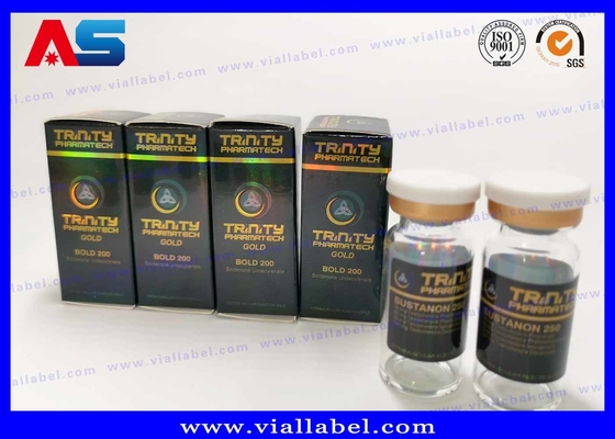 Diseño personalizado de 10 ml de botellas Cajas para etiquetas y frascos Embalaje caja de embalaje de medicamentos