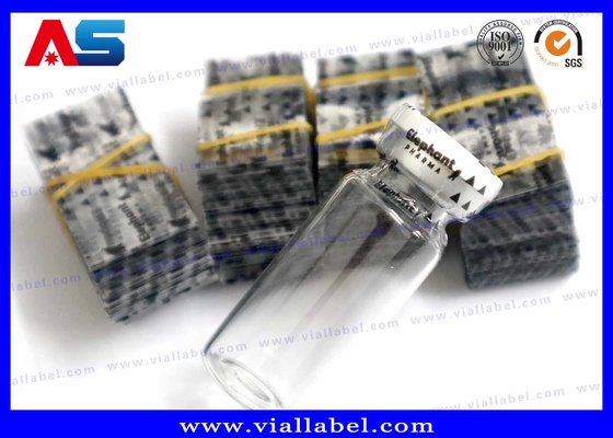 Etiqueta de la manga del encogimiento del calor de PETG/del PVC para el lacre de la tapa de la botella del vidrio o del plástico 10ml