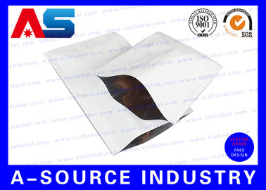 Bolsas con cerradura de papel de aluminio sello térmico personalizado impreso Bolsas de embalaje de papel de aluminio vuelva a cerrar SGS ISO 9001