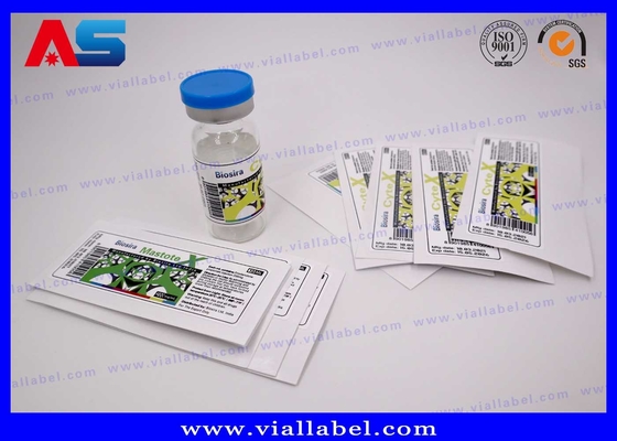 Botellas de péptidos Impresión de etiquetas farmacéuticas Melanotan 2 4C para vial inyectable de 2 ml