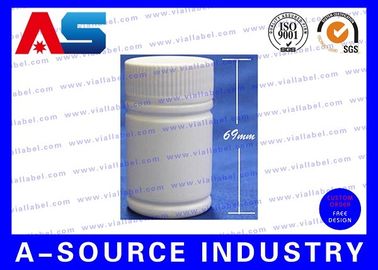 Envases plásticos 38m m anchos altos plásticos de la píldora de las botellas de píldora de la medicina 50ml 69m m