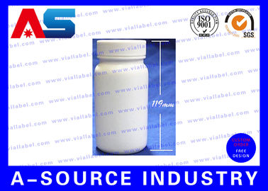 Contenedor de pastillas médicas de 200 ml de HDPE Botellas de pastillas vacías / Botellas de pastillas de vitaminas Botellas de plástico