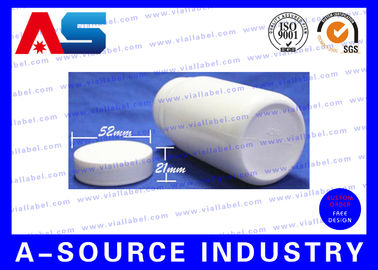 Contenedor de pastillas médicas de 200 ml de HDPE Botellas de pastillas vacías / Botellas de pastillas de vitaminas Botellas de plástico