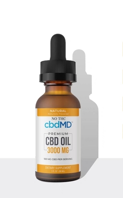 La botella de encargo del dropper del aceite de 30ml CBD etiqueta la impresión de prenda impermeable adhesiva fuerte