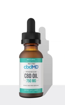 La botella de encargo del dropper del aceite de 30ml CBD etiqueta la impresión de prenda impermeable adhesiva fuerte
