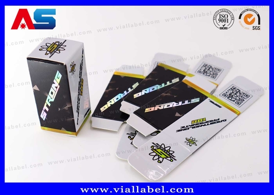 Caja de papel para inyecciones 10 ml Para YK11 4 mg 50 tabletas, Impresión de cajas de frascos para inyecciones personalizadas