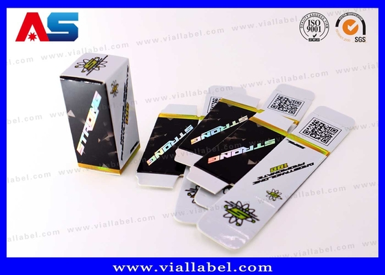 Caja de papel para inyecciones 10 ml Para YK11 4 mg 50 tabletas, Impresión de cajas de frascos para inyecciones personalizadas