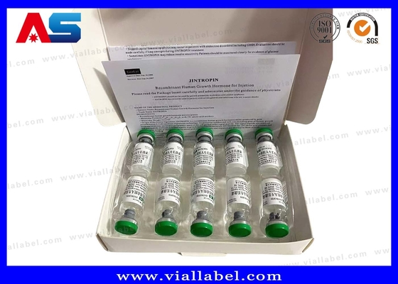 Etiquetas de semaglutida 5 mg y 10 mg Impresión de etiquetas personalizadas para botellas 2 ml