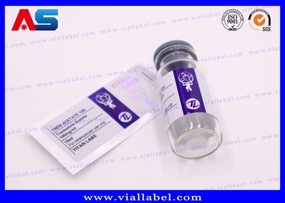 Etiquetas de semaglutida 5 mg y 10 mg Impresión de etiquetas personalizadas para botellas 2 ml