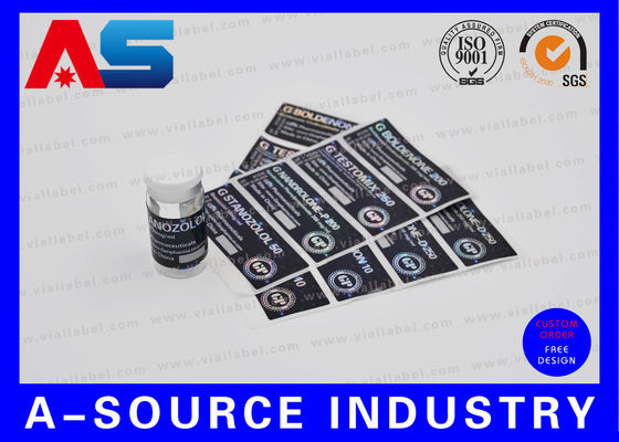 Holograma Vial Label Printer 2ml del laser/ePeptidees de 5ml/de 10ml/de 15ml/de 20ml Vial Sticker For Bodybuilding Enanthate