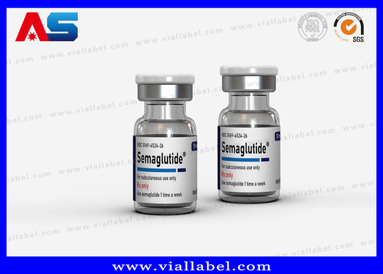 Cajas de papel de ampolla / vial de vidrio personalizadas para Semaglutida 2 mg Diseño gratuito del paquete