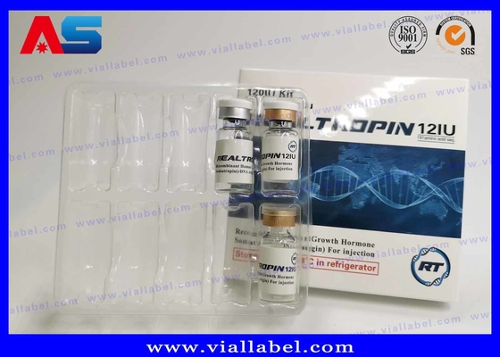 Tirzepatida 5 mg-30 mg Envase en papel Envase farmacéutico Caja 10 viales Diseño personalizado