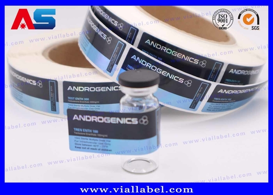 Etiqueta de etiqueta para el vial de 10 ml Genics Roll Bottle Sticker 191a Gene Uso farmacéutico